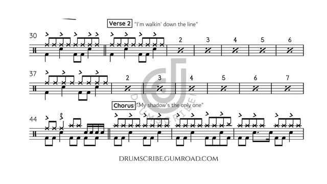 Green Day - Boulevard of Broken Dreams (Drum transcription) | Drumscribe! смотреть онлайн