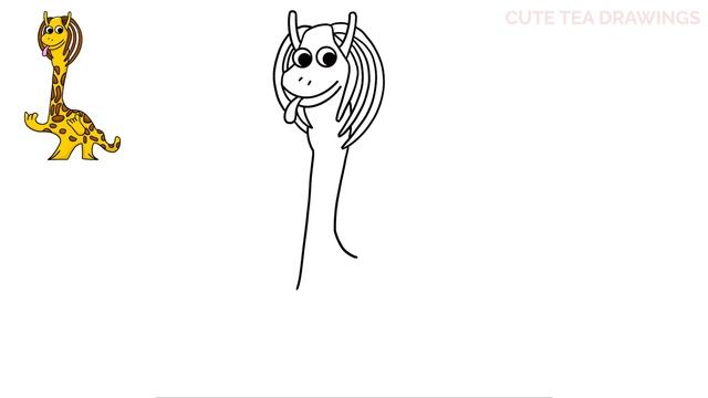 How To Draw Chewy Chuck - Garten of Banban 4 | Easy Step By Step Drawing Tutorial смотреть онлайн