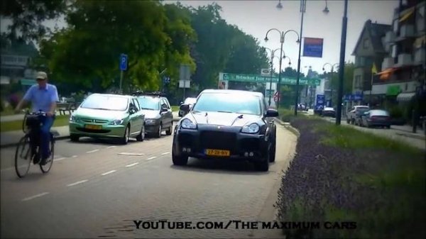 [ Mr Halley ] Porsche Cayenne Techart Magnum - Startup & Acceleration!