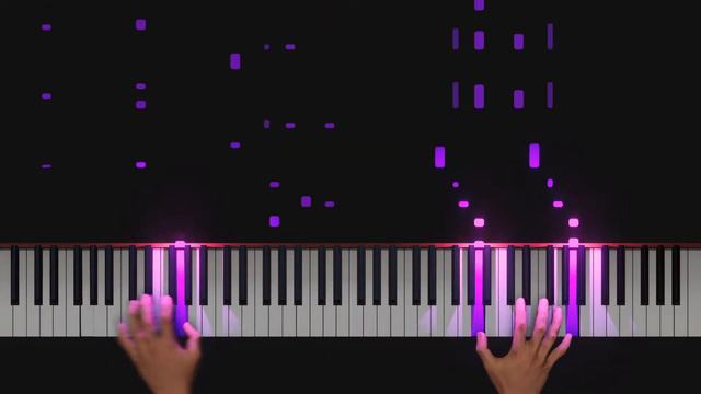 Giorno's Theme (Piano Cover) - JoJo's Bizarre Adventure: Golden Wind (Synthesia Piano Tutorial) смотреть онлайн