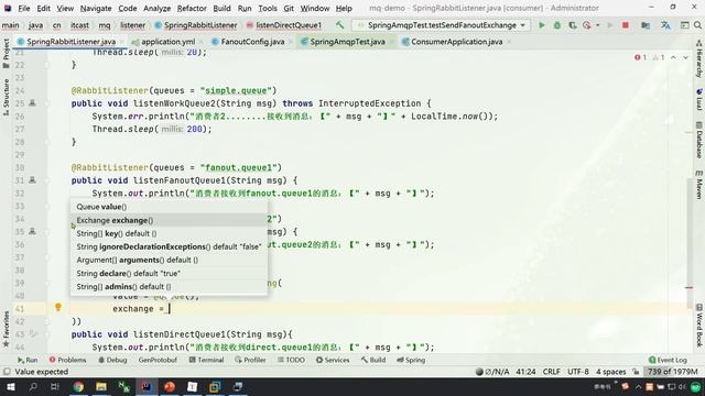 【黑马程序员】Java微服务SpringCloud全栈教程-MQ-14-SpringAMQP-DirectExchange смотреть онлайн