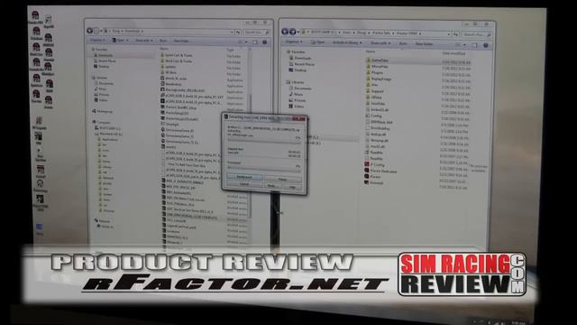 Sim Racing Review - Setting up Separate Folders for rFactor Mods смотреть онлайн