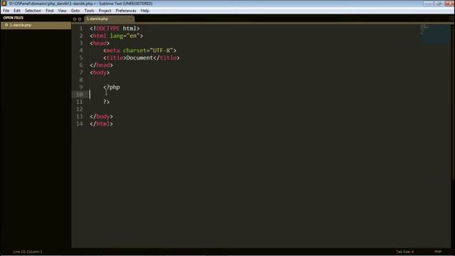 PHP #2 - Dars. PHP Sintaksisi va echo, print buyruqlari bilan ishlash смотреть онлайн