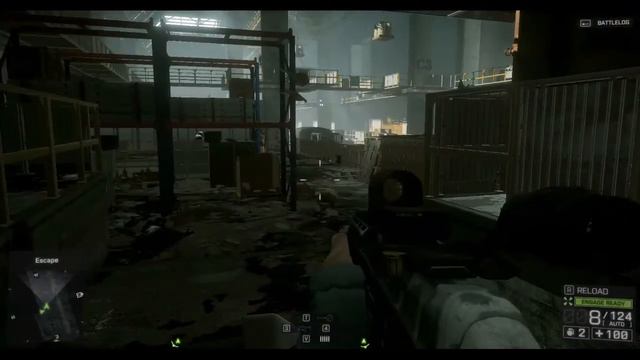 Battlefield 4 walk-through campaign prison escape with Dima mission 5 смотреть онлайн