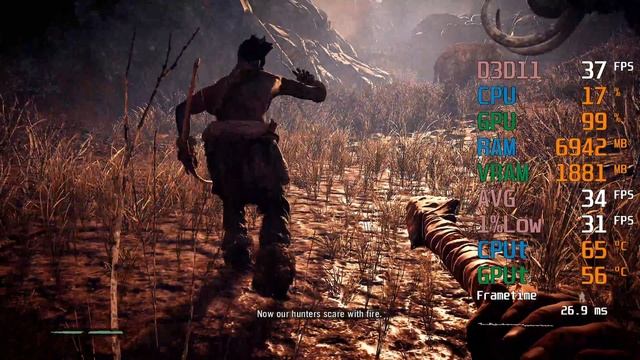 Radeon Vega 7 Graphics -- AMD Ryzen 5 5600G -- Far Cry Primal FPS Test смотреть онлайн