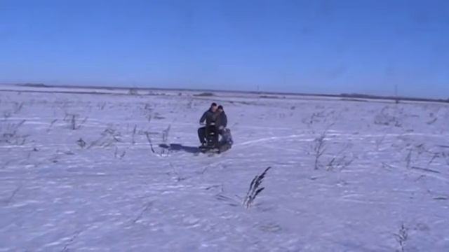 мотособока с лыжным модулем смотреть онлайн