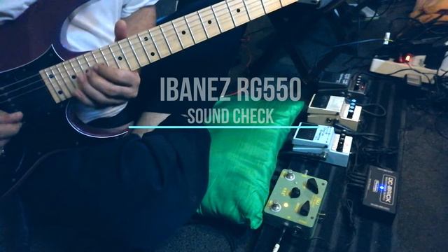 Ibanez RG550 Sound Check смотреть онлайн