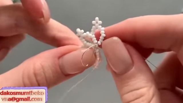 Моншақтан сақина жасаймыз! МК колечка из бусы#бисер смотреть онлайн