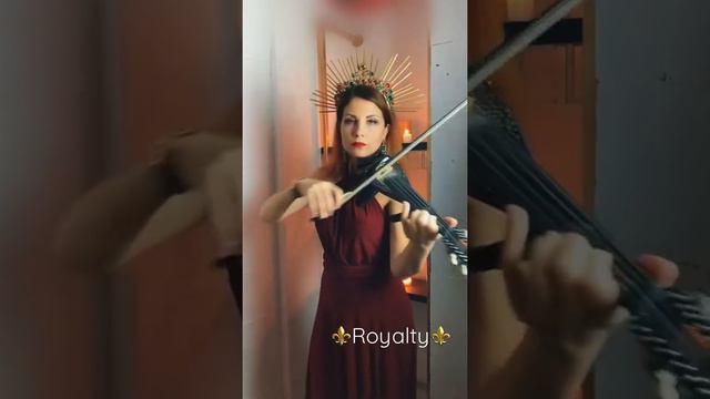Royalty🎻🎧🎶 кавер на электроскрипке🤩 смотреть онлайн