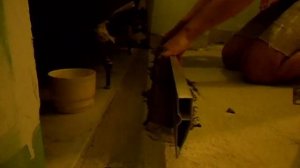 Натёртые маяки из плиточного клея