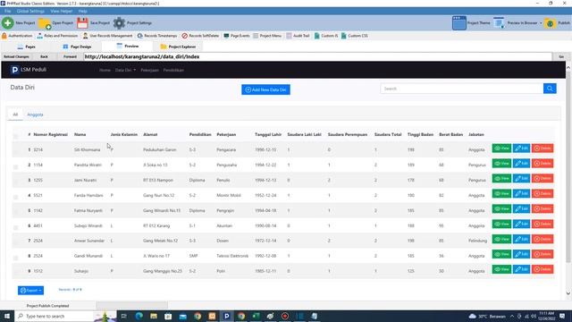 Cara membuat tab filtering menurut kategori tertentu di PHPRAD #phprad #nocodeapp #nocoding смотреть онлайн