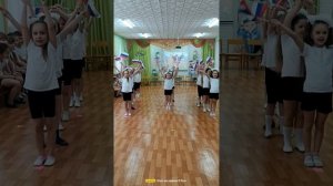 Маршевое перестроение к празднику подготовительной группы №6 "День защитника Отечества" 2023г.