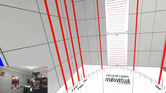 Pimax 8K quick FoV & Reading test with RealOVirtual FoV Test (Eng) (Update in description) смотреть онлайн