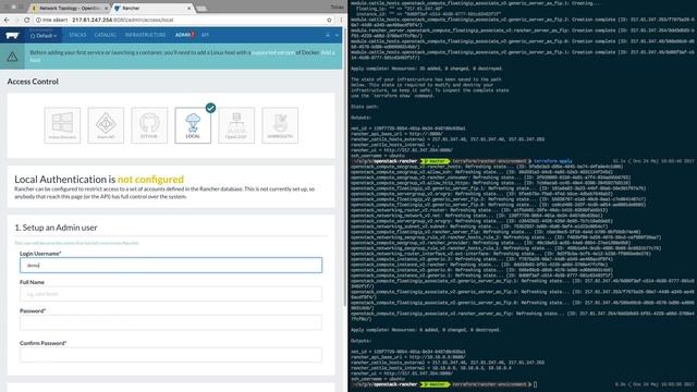 Automate Rancher on OpenStack with Terraform смотреть онлайн