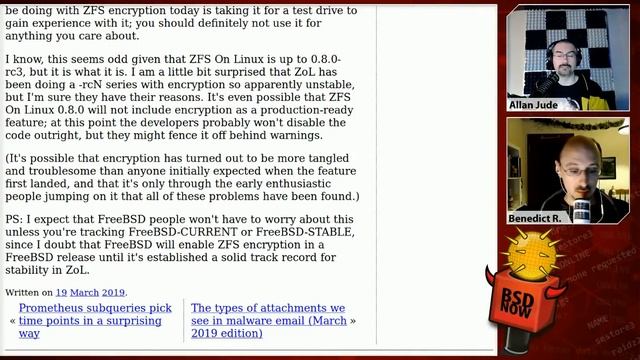 Fun with funlinkat() | BSD Now 295 смотреть онлайн