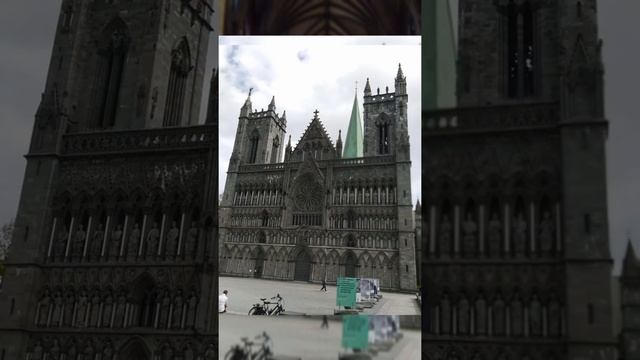Nidaros Cathedral in Trondheim, Norway смотреть онлайн