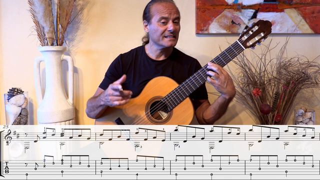 Canon In D - Advanced Guitar Tutorial/Lesson/Instructions with Tabs - Free смотреть онлайн