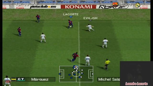 [PS2] Jogatina de PES 6 CLÁSSICO ON-LINE com o parça Jeremias! Barcelona x Real Madrid! смотреть онлайн