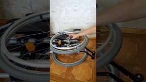 Разборка  и сборка  инвалидной коляски BASE 195.