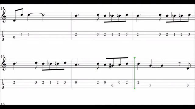 Michael Jackson - Ben - Tablatura de Guitarra baiana смотреть онлайн
