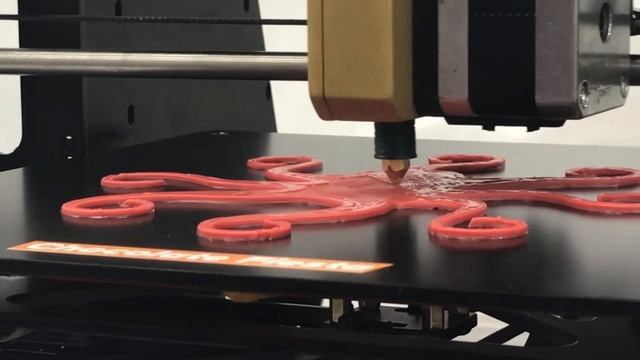 Печать шоколадного осьминога на кондитерском принтере Chocolate Fiesta смотреть онлайн