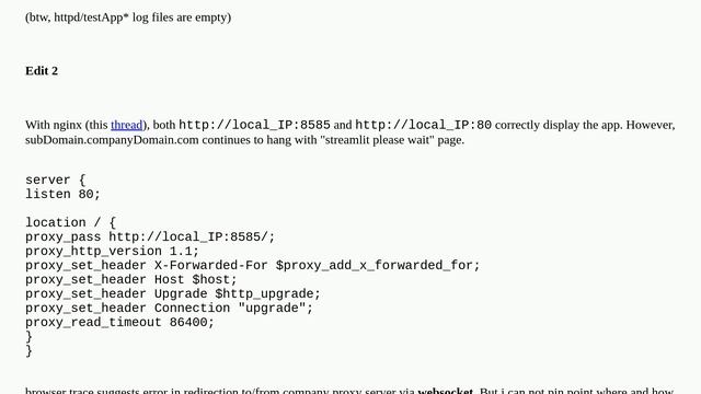 How to configure streamlit to serve an app to www? смотреть онлайн