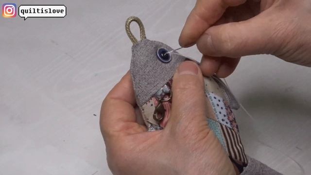 퀼트 물고기인형 열쇠고리 만들기│Patchwork Quilt Fish Toy Keyring │ How To Make DIY Crafts Tutorial смотреть онлайн