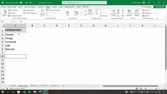 Como criar lista suspensa no Excel (3 métodos) смотреть онлайн