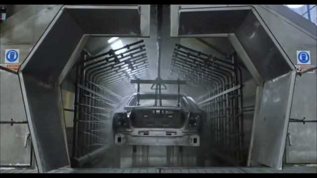 Как красят на заводе BENTLEY! смотреть онлайн