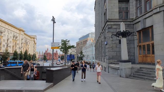 Прогулка по центру Москвы, от Тверской до Охотного Ряда ч2