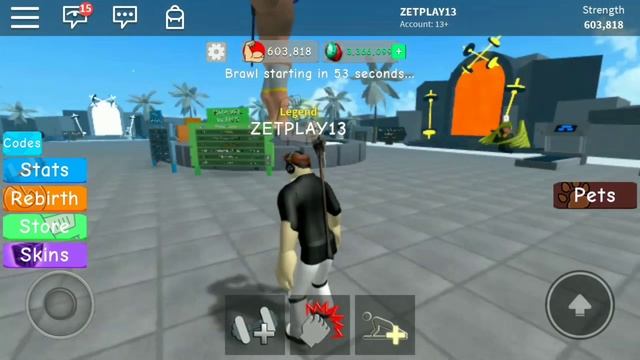 Лютый троллинг в Weight Lifting Simulator 3|Roblox смотреть онлайн