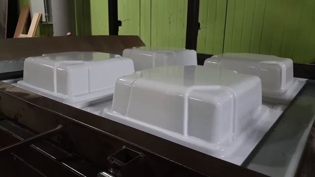 Вакуумная формовка пластика. Изготовление корпуса антенны. смотреть онлайн