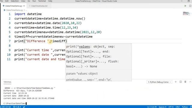 Datetime Module | How to work with Dates, Times , TimeDelta and TimeZones | Learn Python Programmin смотреть онлайн