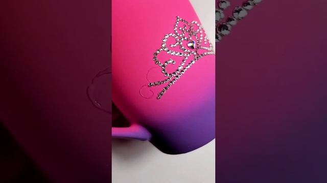 Кружка со стразами "Корона" смотреть онлайн