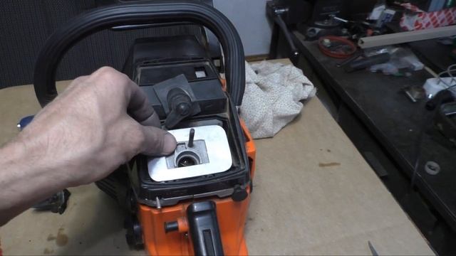 Установка бумажного фильтра - "тюнинг" китайской бензопилы. смотреть онлайн