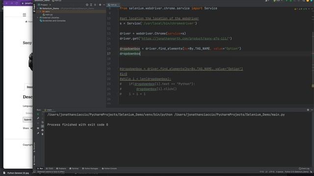 How to select a value from drop down menu in Python Selenium. смотреть онлайн