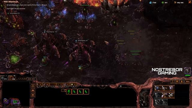 STARCRAFT MASS RECALL 7.1| ZERG CAMPAIGN MISSION 7| BRUTAL DIFFICULTY #starcraft2 смотреть онлайн