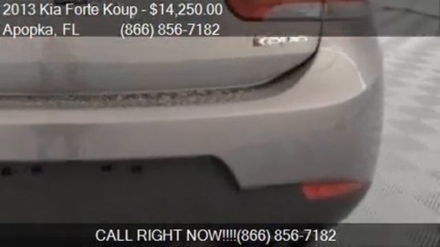 2013 Kia Forte Koup SX 2dr Coupe 6A For Sale In Apopka, FL 3