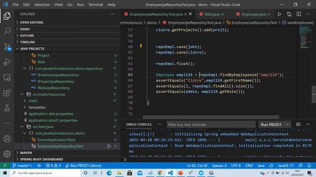Cómo definir relaciones entre entidades con JPA : @ManyToOne y @ManyToMany - Tutorial Spring Boot смотреть онлайн