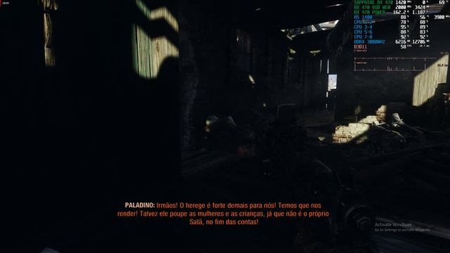 METRO EXODUS DX11 SAPPHIRE RX 470 8GB смотреть онлайн