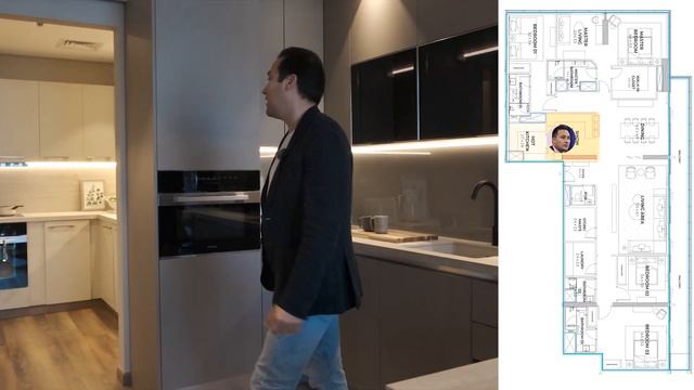 4-х Спальная квартира в Dubai Marina с панорамным видом | Инвестиции в недвижимость в Дубае смотреть онлайн