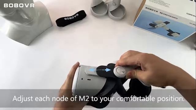 BoboVR M2 Strap как установить, закрепить для Oculus Quest2 смотреть онлайн
