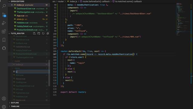 Vue Router 15 : Global navigation guards смотреть онлайн