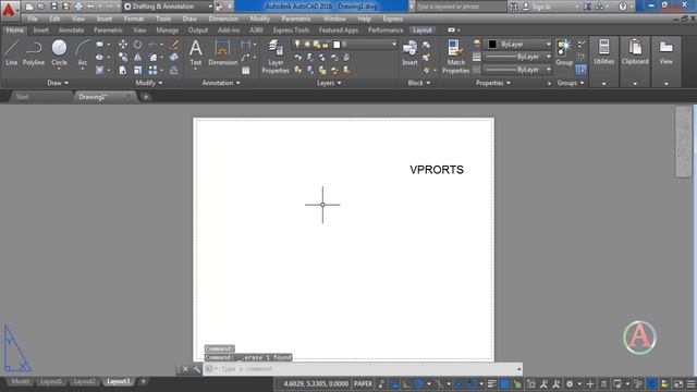 Autocad 2016 - Fast Course for Beginners - Model and Layout Lesson 4 смотреть онлайн