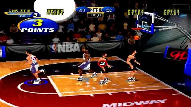 NBA Showtime NBA On NBC DREAMCAST Playthrough - Midway All-Stars Challenge (GAME 23) смотреть онлайн