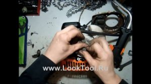 Замена сцепление на триммере!