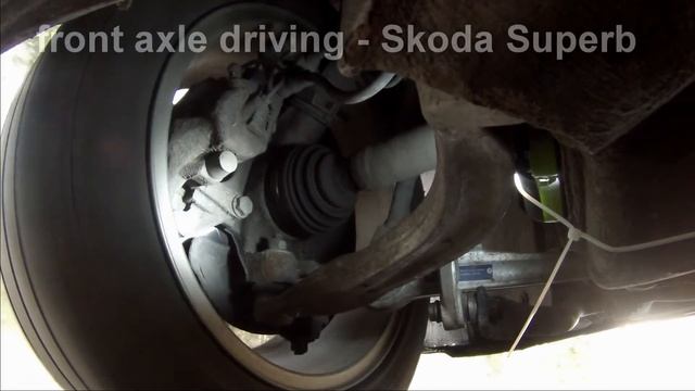 Front Axle - Škoda Superb смотреть онлайн