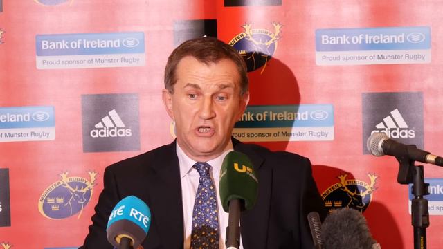 Garrett Fitzgerald Discusses Andy Farrell's Munster Role смотреть онлайн