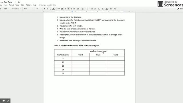 How to Make a Good Looking Data Table (Google Docs) смотреть онлайн