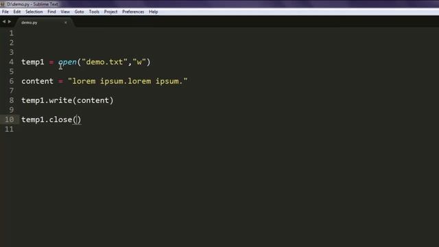 Write Text File in Python смотреть онлайн